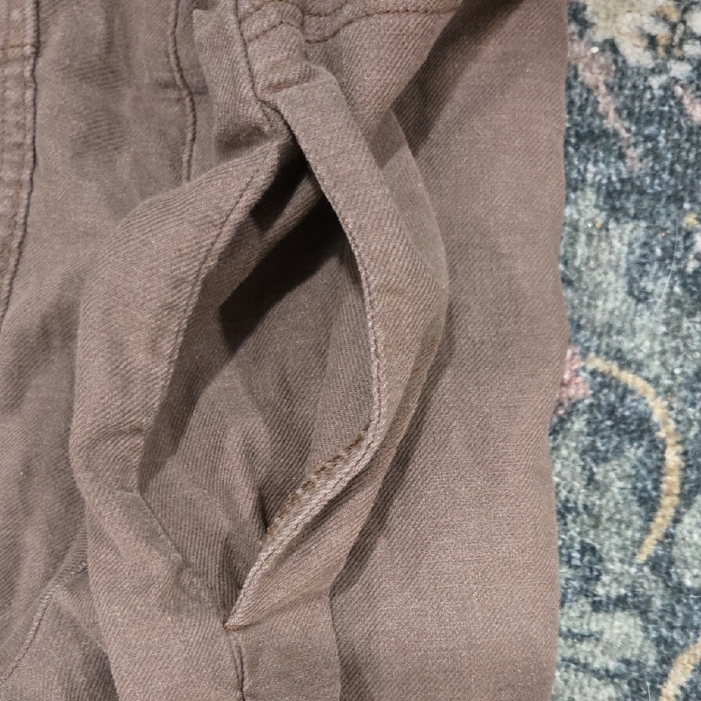 AE Dreamy Drape Linen Blend Pull-on Pants - Picture 7 of 10